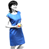 Kleid mit angschnittenen Schultern Schnittmuster Gr. 32-52 thumbnail number 1