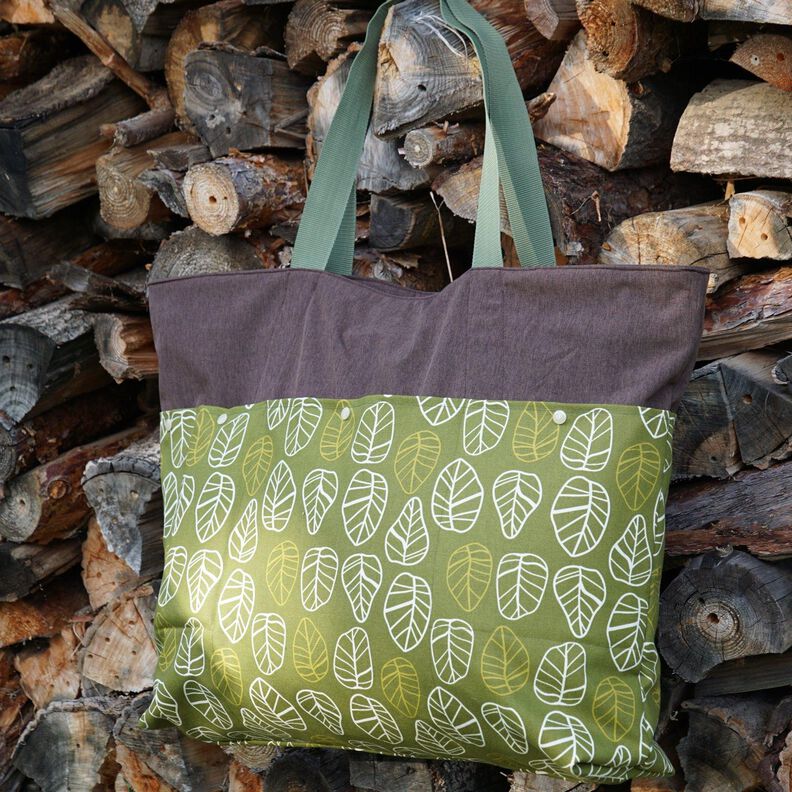 XXL Shopper Strandtasche aus Softshell nähen " Annett " image number 6