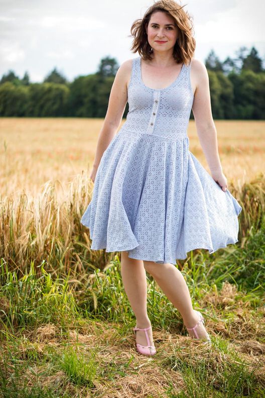 KLEID - * Sweet like MEE * - GR.32-56 - für dehnbare Stoffe image number 7