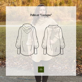 Pullover und Kleid „Castagne“ (Gr. 34 – 48), EBOOK Pullover und Kleid „Castagne“ (Gr. 34 – 48), EBOOK
