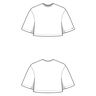 Schnittmuster nach Maß für ein kurzes oversized T-Shirt thumbnail number 5