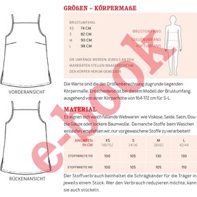 FRAU HELEN  - elegantes geradliniges Top XS-L