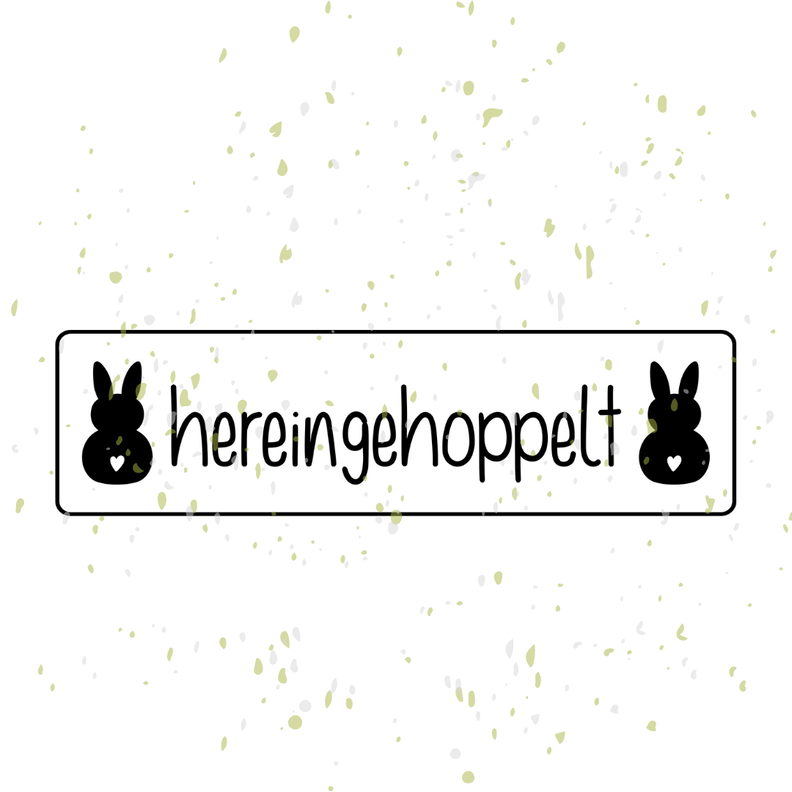 Osterhase hereingehoppelt Plotterdatei | DIY Hunger image number 4