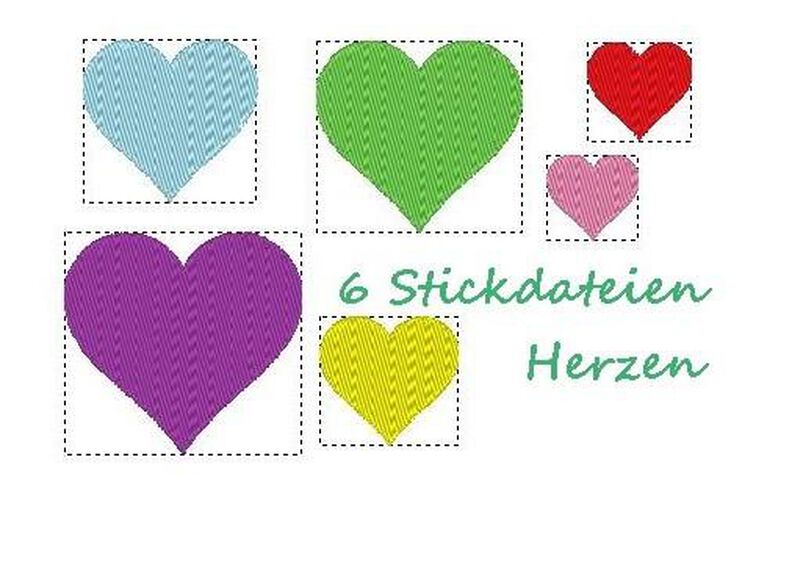 Stickdatei Herz image number 1