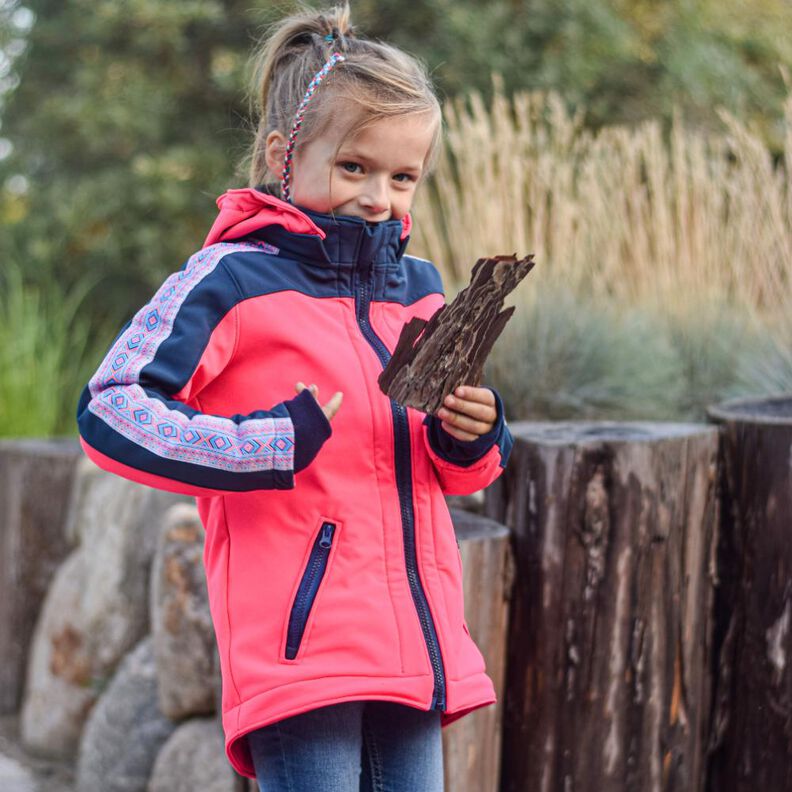 Softshelljacke Kinder Schnittmuster Gr. 74-176 - PABLO #72 image number 1