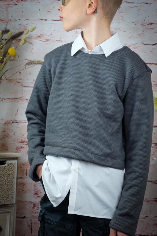 Das Luftiküsschen I Crop-Pullover I Größe 86-146 image number 3