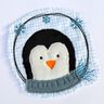 Stickdatei Pinguin doodle Button 10x10cm 2er SET thumbnail number 2