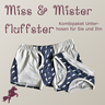 Miss & Mister fluffster ~ Unterhose für SIE und IHN, eBook und Schnittmuster thumbnail number 1