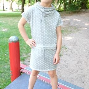 Kleid, Sweatshirtkleid "Reese", Schnittmuster Gr. 62-104