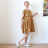 Sommerkleid mini/ midi oder Top mit Schnürung Gr. 32-60 thumbnail number 7