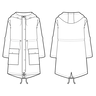 Kinder Parka Softshell Jacke Regen Mantel CUACA ♥ Gr. 98-164 thumbnail number 9