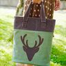 "Trage-Tasche Hirsch" mit Applikation - Anleitung + Schnitt thumbnail number 3