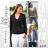  Pullover/Cardigan VILLAROSA Gr. 32-56 Ebook Schnittmuster thumbnail number 1