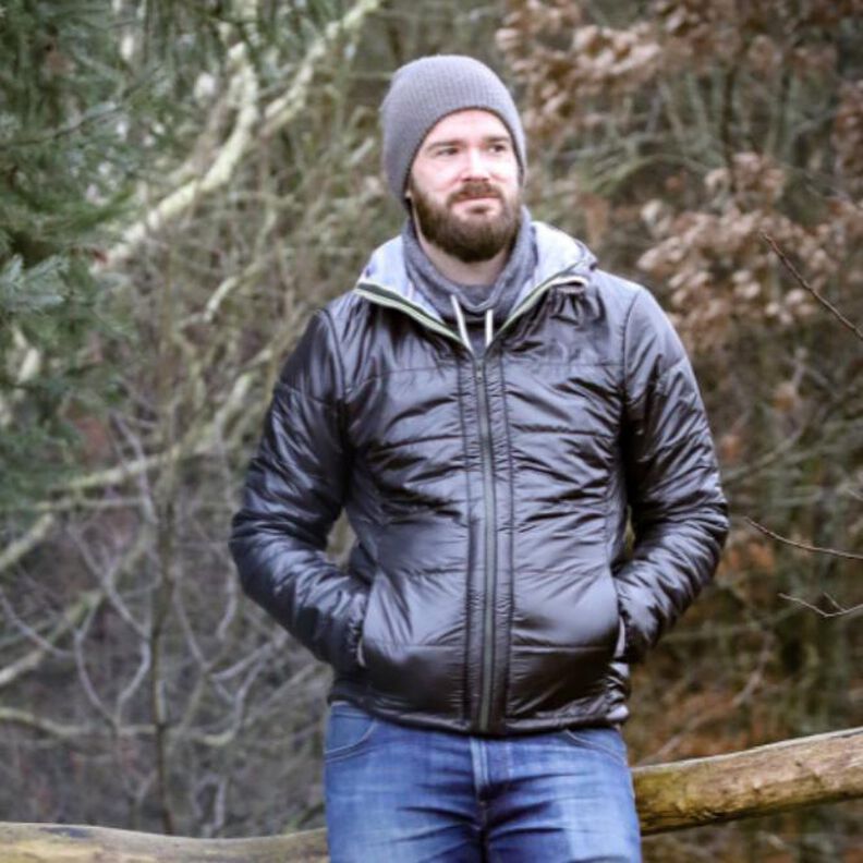 Steppjacke Herren – Schnittmuster Gr. XS-4XL – Vika #114 image number 1