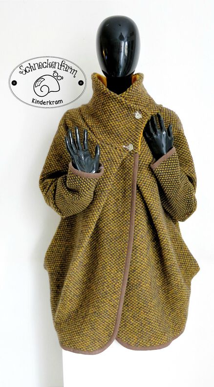 Jacke im O-Shape Look "Sylvie", Schnittmuster Gr. 158-46 image number 4
