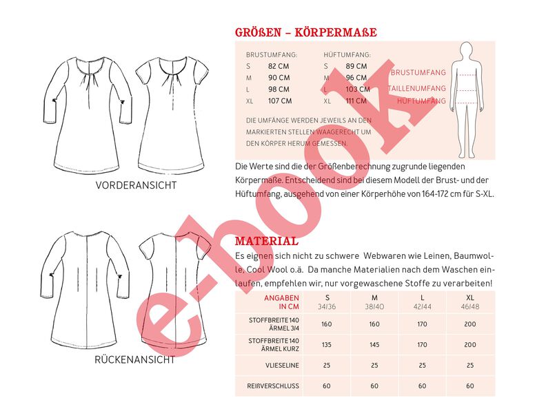FRAU AMELAND - Variables Kleid mit Falten S-XL image number 5
