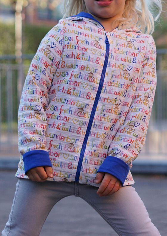 Musselin Jacke Sandmusling Gr. 128-170, Leinen, Canvas image number 10