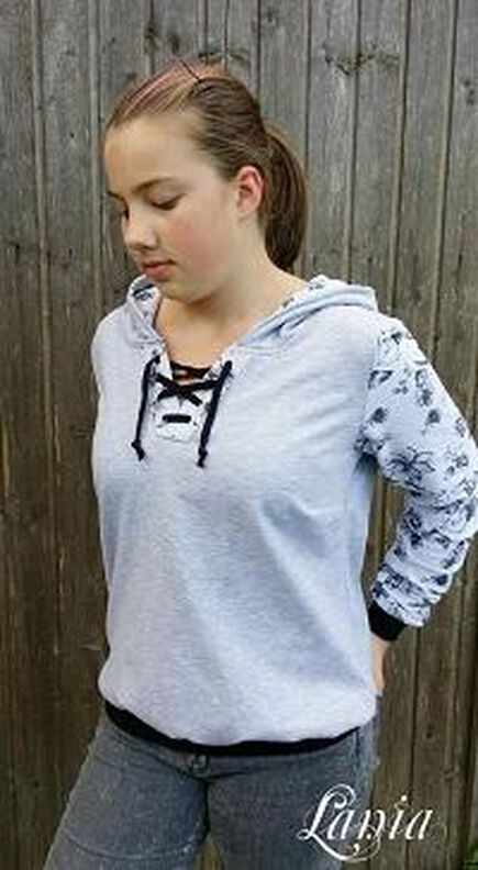 Kapuzen - Hoodie "Bjelle" Gr. 32-50 image number 9