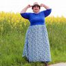 Kleid SUZANA (32-58) Materialmix Schnittmuster thumbnail number 9
