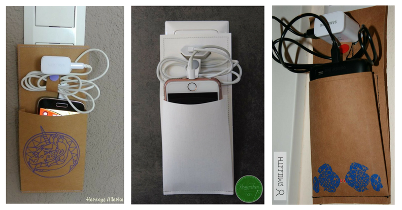 Handyladetasche aus SnapPap - Nähanleitung und Schnittmuster mit Scheidedatei für den Plotter image number 3