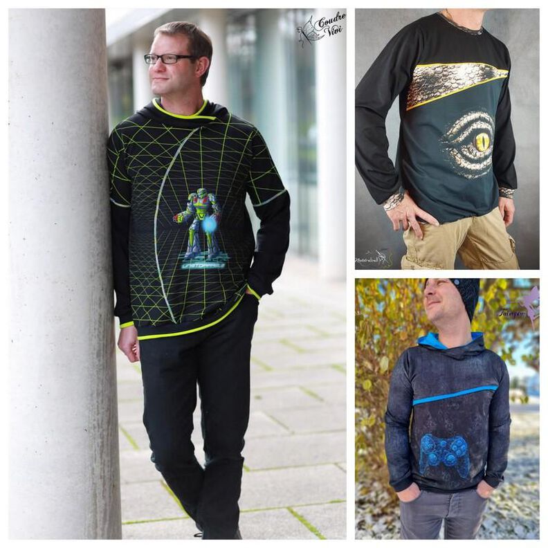 Hoodie Mister Moon Gr. XS - XXXL inkl. A0 image number 1
