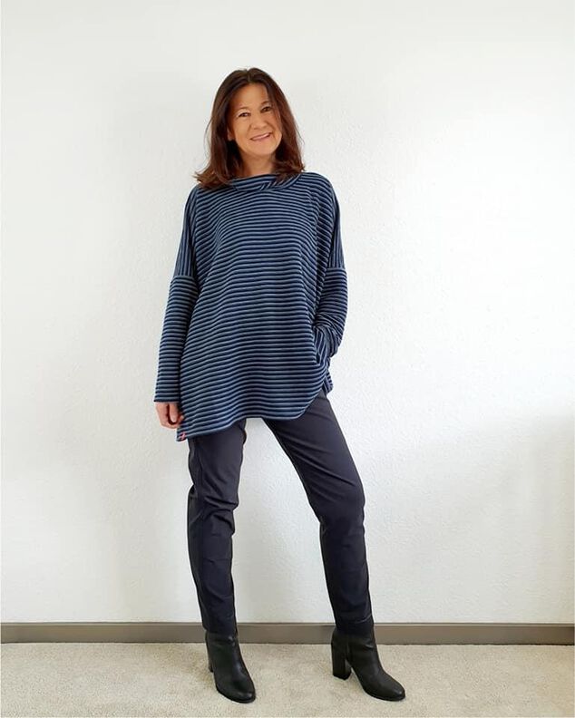 Finas Poncho Schnittmuster & Nähanleitung Damen S - XL image number 6