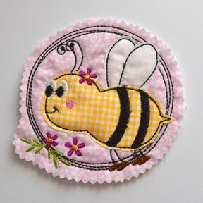Stickdatei Biene doodle 10x10cm