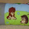 B&auml;r und Igel Stickdatei inkl. ITH Kissen thumbnail number 2