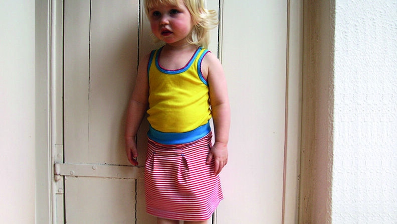 Antje - girls jerseyskirt - ENGLISH VERSION image number 1