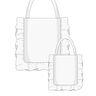 Tasche mit Rüschen Schnittmuster mit Videoanleitung  thumbnail number 5