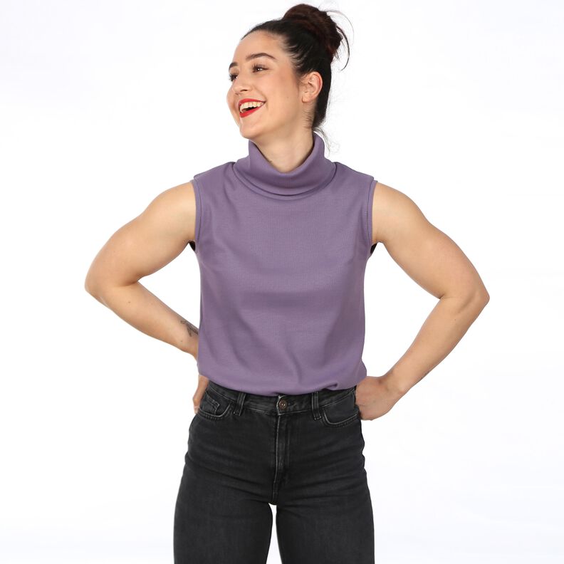 FRAU JENNY - Top mit Bündchen oder Rollkragen XS-XXL image number 6