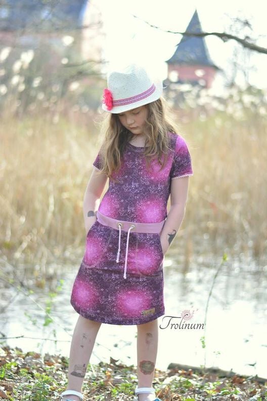 Kleid/Shirt Kinder Schnittmuster Gr. 74-128 -deine HELMA #40 image number 5