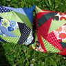 Crazy-Patchwork Kissen e-book Nähanleitung  thumbnail number 2