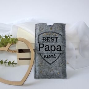 Stickdatei Schokohülle Papa Vater Vatertag