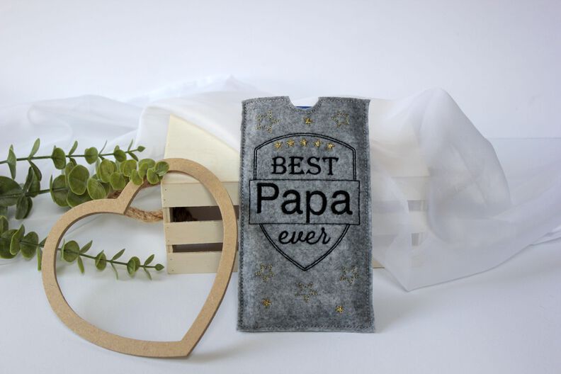 Stickdatei Schokohülle Papa Vater Vatertag image number 2