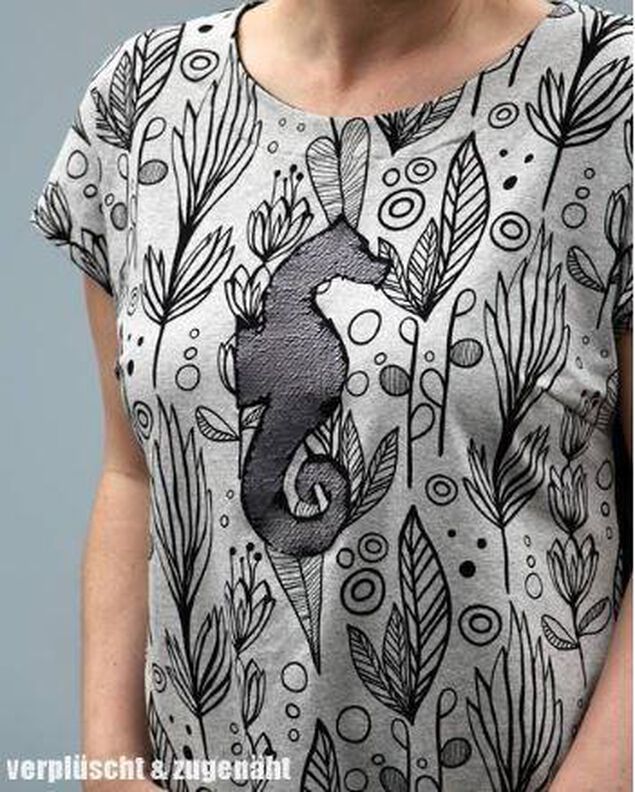 Ebook/Nähanleitung Basic Blusen-Shirt Damen Gr. 32-50 image number 8