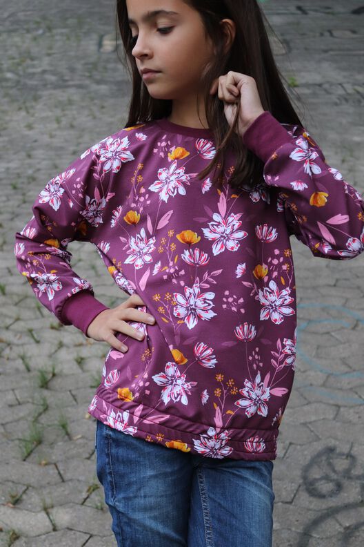 lovely oversized hoodie 50-164 KOMBI-eBook Pullover  image number 6