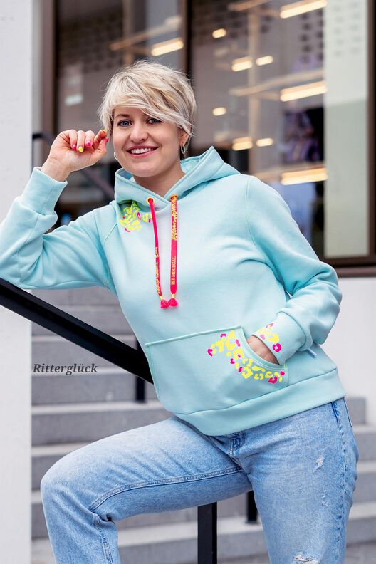 Der große Kuschel-Puschel Hoodie I Hoodiekleid I Größe 34-50 image number 10