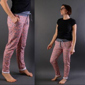 "Cozy-Pants-Women" Slimfit Jogger / Schnittmuster