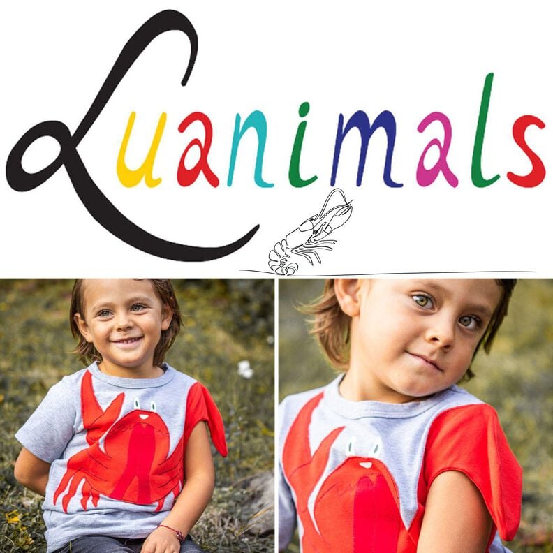 T-Shirt Kind E-Book Luanimals Krabbe Karli (86-152cm) image number 7