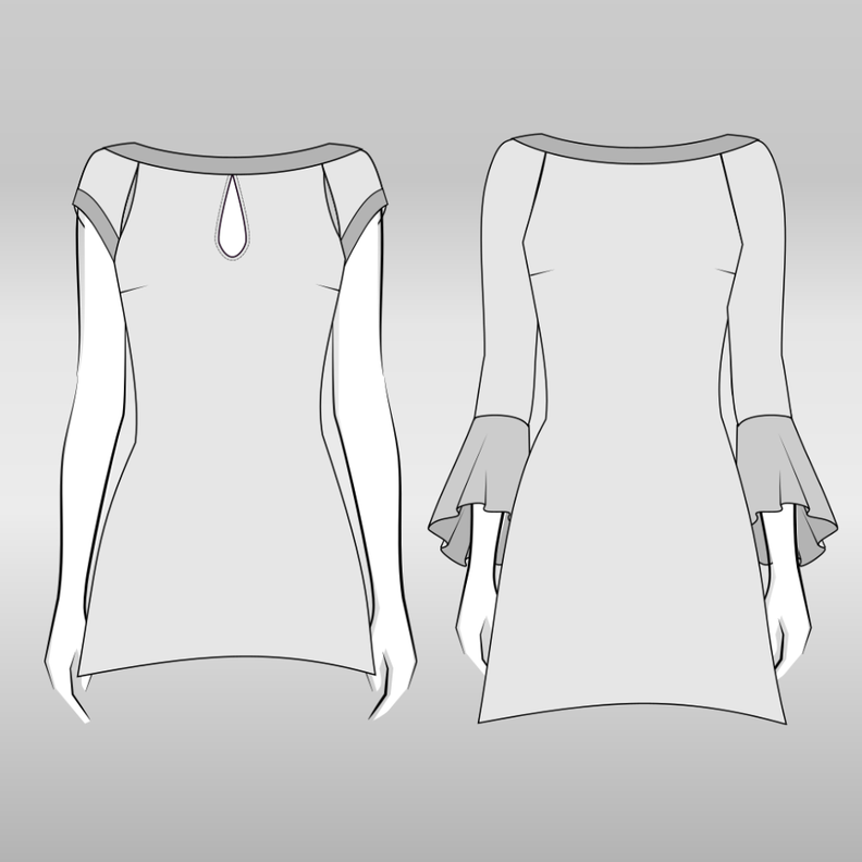 Gina - Shirt/Kleid 32-52 image number 2