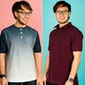Herren Poloshirt mit/ohne Kragen NAIK ♥ Gr. S-XXL thumbnail number 10
