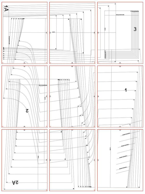 Hose Luke N&auml;hanleitung + Schnitt image number 4