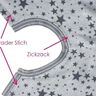 Nähanleitung + Schnitt Baby Sweatshirt mit Verschluss  thumbnail number 4