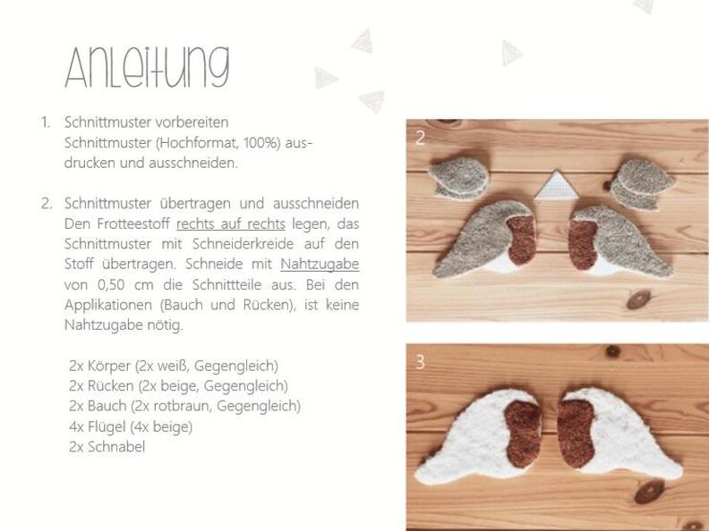 E-Book Rotkehlchen Rosalie - Nähanleitung und Schnittmuster image number 4
