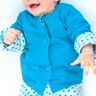 FLAVIO Baby und Kinder Wende Jacke mit Druckknöpfen thumbnail number 4