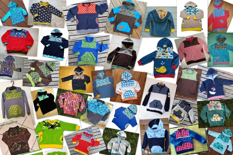 Ebook Stoffmixpulli Jungs Größe 74 - 164 image number 4