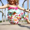 lovely jumper  74-104 Jumpsuit Romper Rüschen Baby  thumbnail number 4