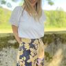 Kurze High Waist Stoffhose   thumbnail number 11