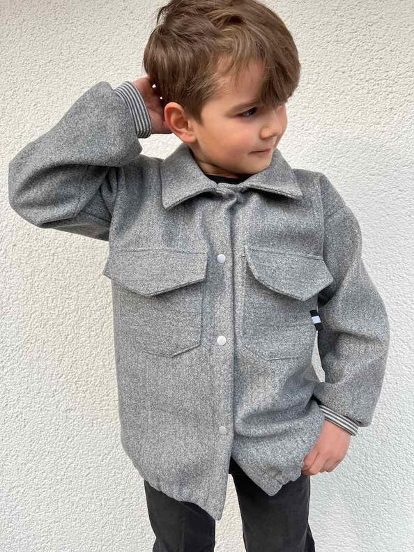 Shacket "HILJA" Nähanleitung und Schnitt Gr. 110 – 152 image number 8